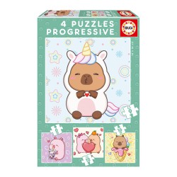 PUZZLES PROGRESIVOS CAPYBARAS