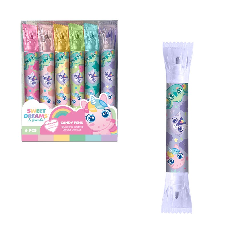 MARCADORES CARAMELO PERFUMADOS