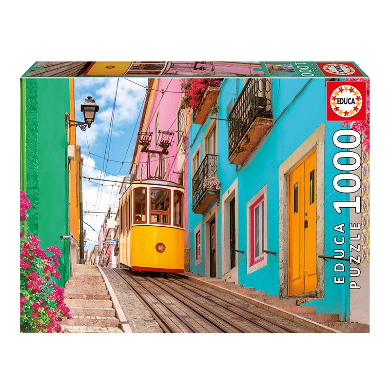 PUZZLE 1000P LISBOA COLORIDA