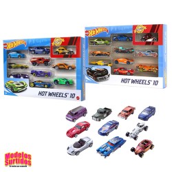 HOTWHEELS SURTIDO PACK 10 COCH