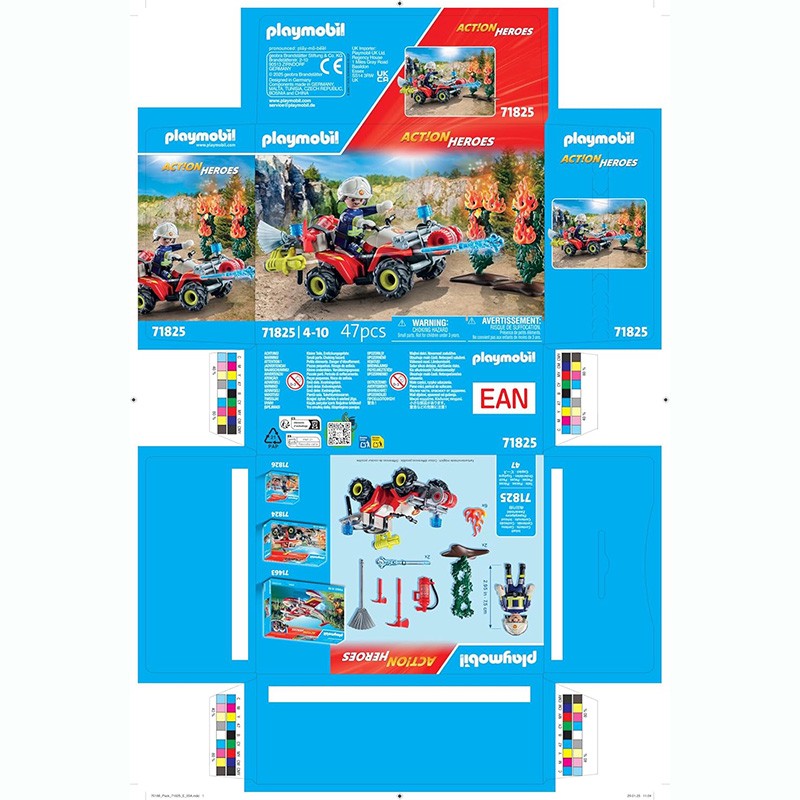 ACTION HEROES QUAD DE BOMBEROS