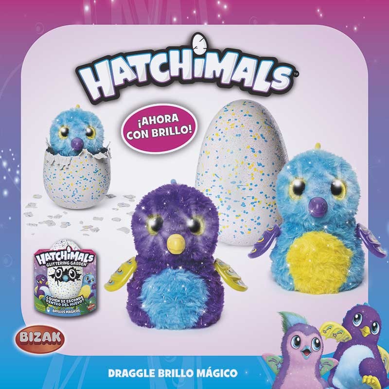 HATCHIMALS DRAGGLE BRILLO MAGI