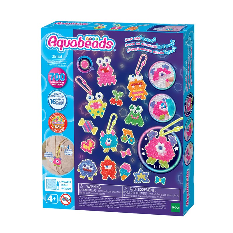 AQUABEADS SET MONSTRUOS LOCOS