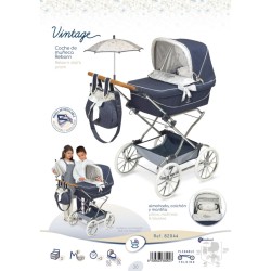 VINTAGE COCHE REBORN PLEGABLE