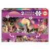 PUZZLE 2x100P TRIPTICO DE HADA