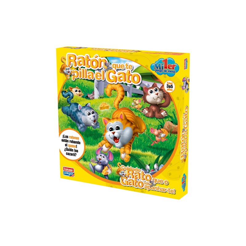 RATON QUE TE PILLA EL GATO