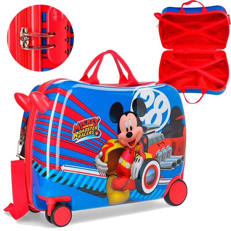 MALETA INFANTIL ABS 4R.WORLD M