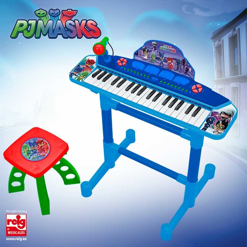 ORGANO PJ MASKS CON PIE Y BANQ
