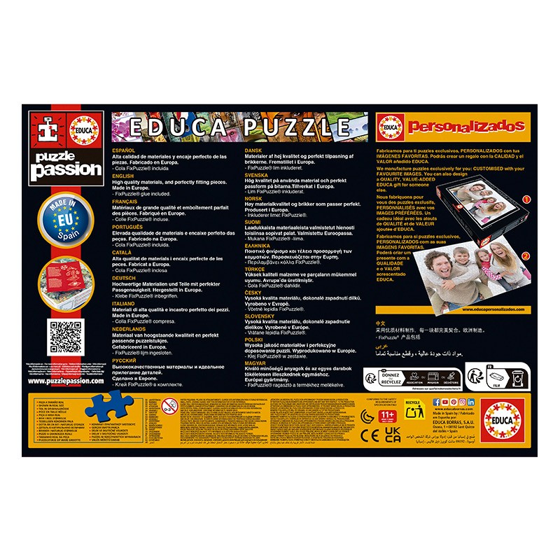 PUZZLE 500P DISTRITO DE COMPRAS DE PARIS
