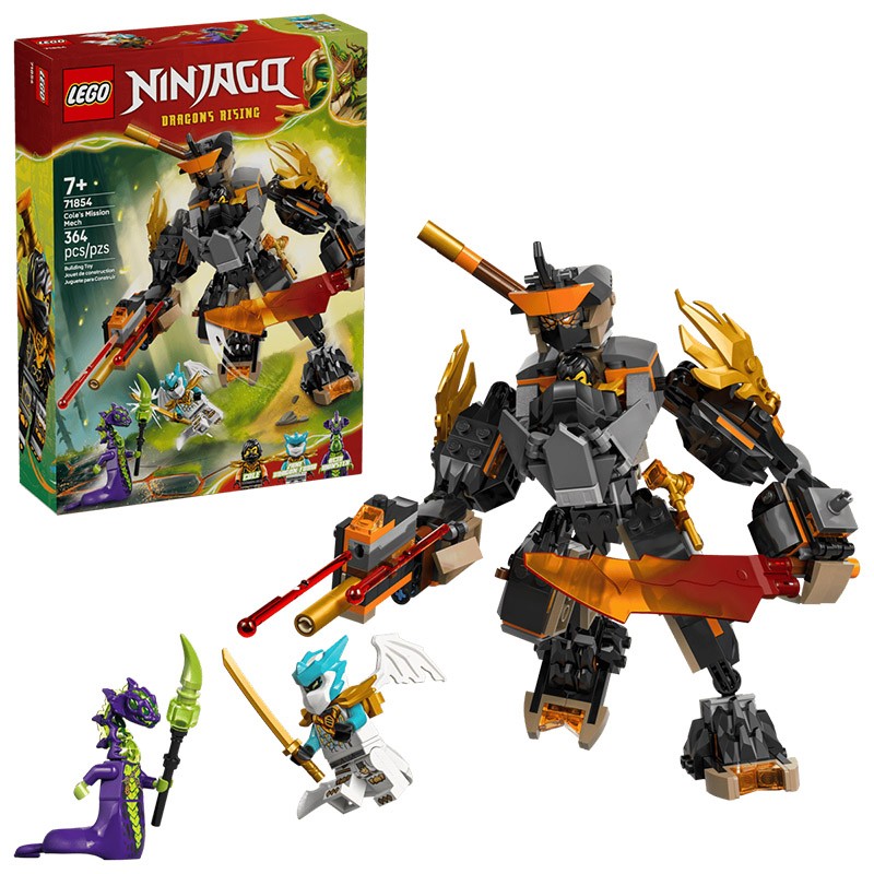 NINJAGO MECA DE MISION DE COLE