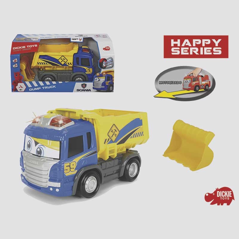 CAMION VOLQUETE SCANIA 25 cm.