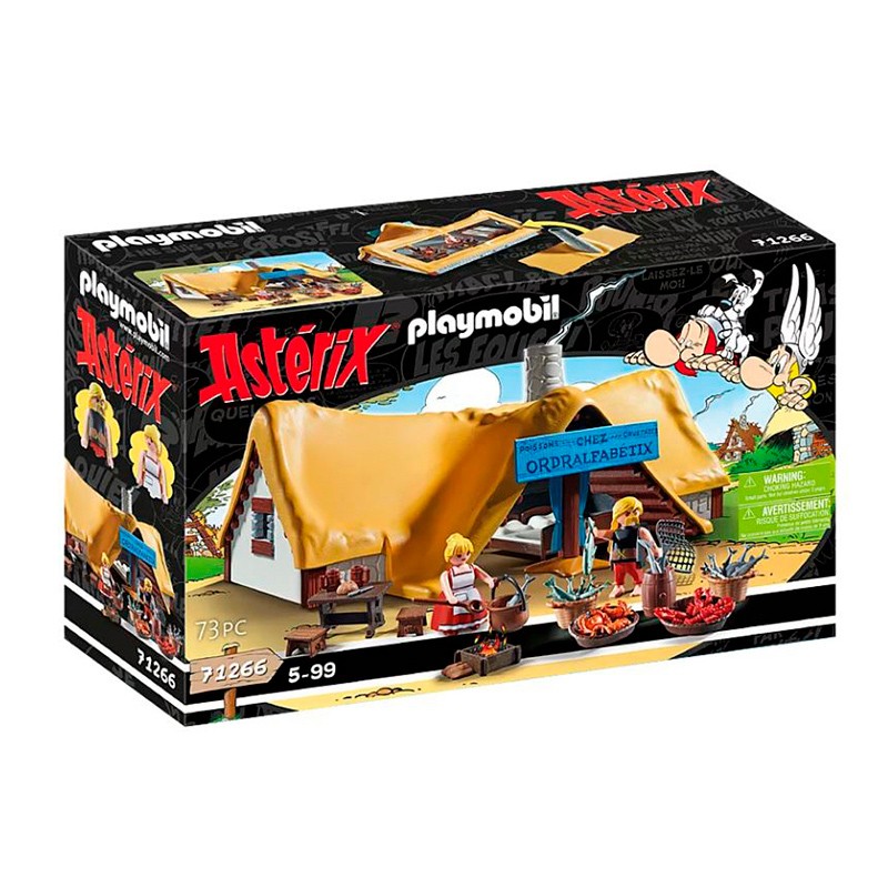 ASTERIX LA CABAÑA DE ORDENALFA