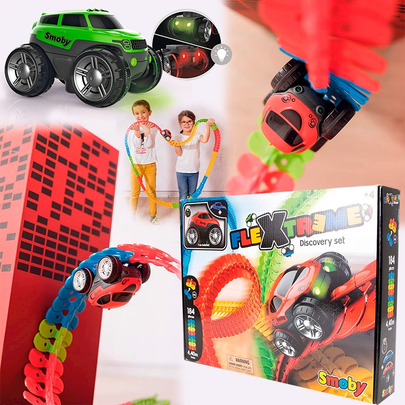 FLEXTREME SET PISTA CON VEHICU