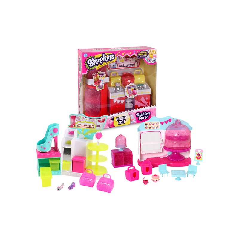 SHOPKINS S4 PLAYSETS SURT