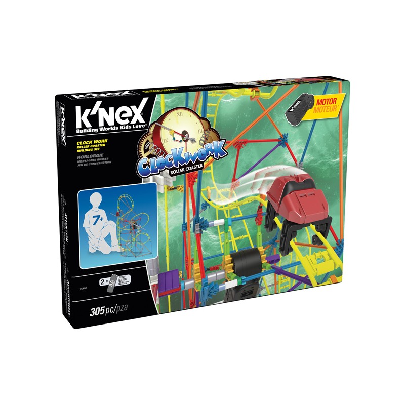 KNEX CLOCK WORK ROLLER COASTE