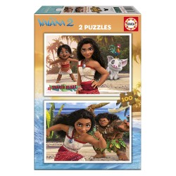 PUZZLE 2x100P VAIANA 2