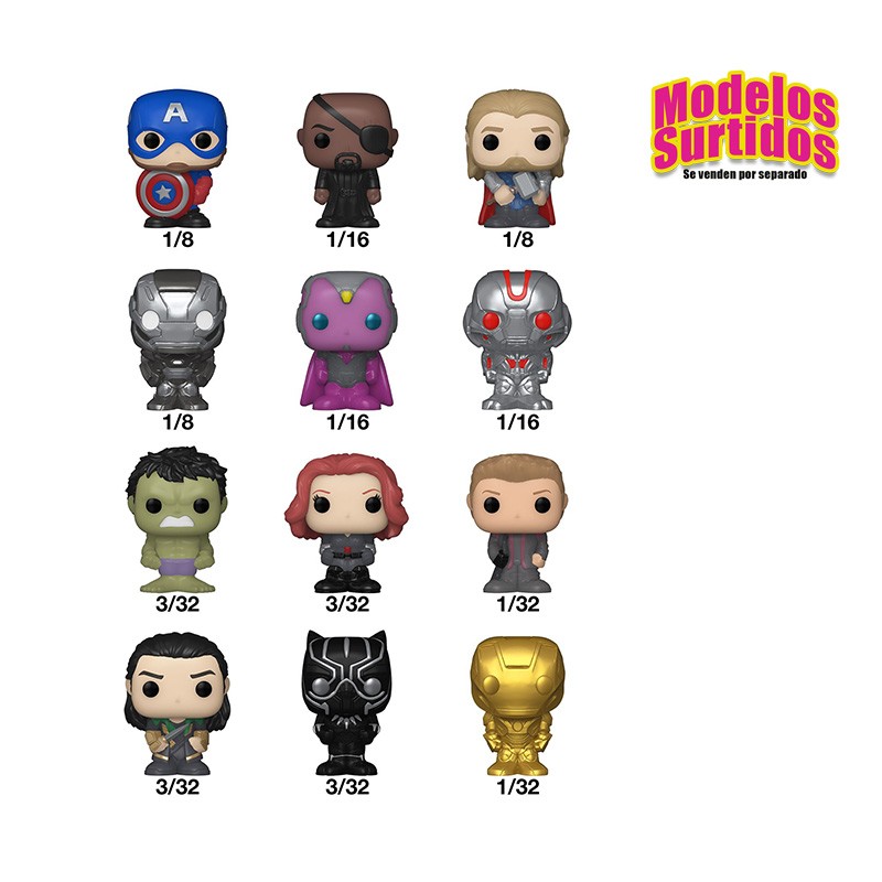 BITTY POP SINGLES MARVEL