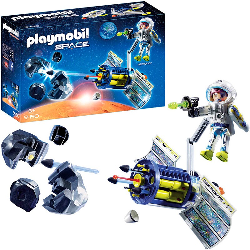 SATELITE CON LASER PARA LOS ME