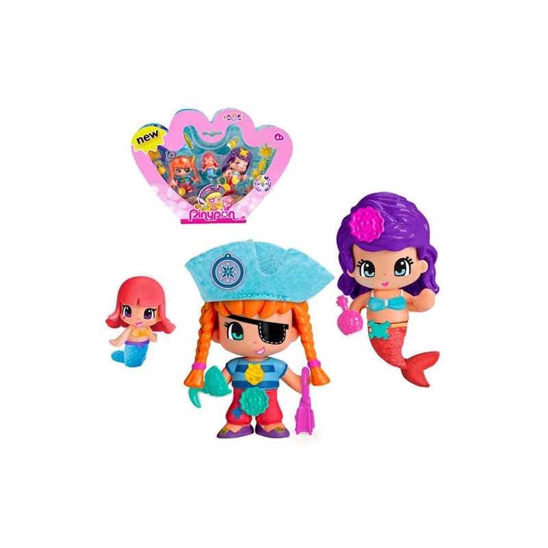 PINYPON PIRATA Y SIRENITAS PAC