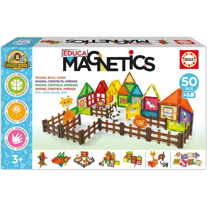 EDUCA MAGNETICS PARK ZOO 50 PC