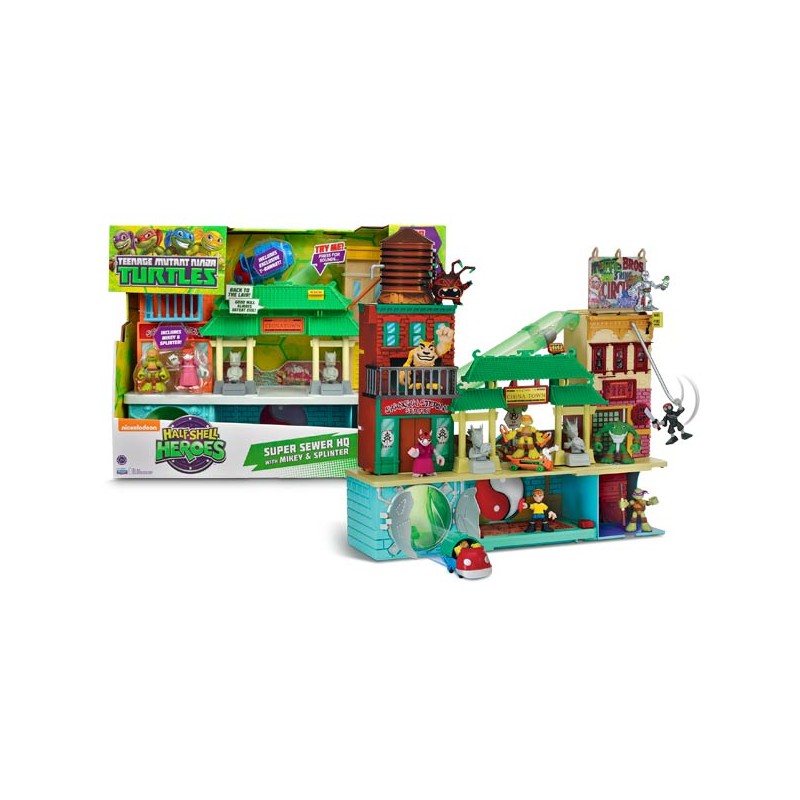 TORTUGAS NINJA HSH SUPER LAIR