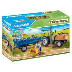 COUNTRY TRACTOR CON REMOLQUE