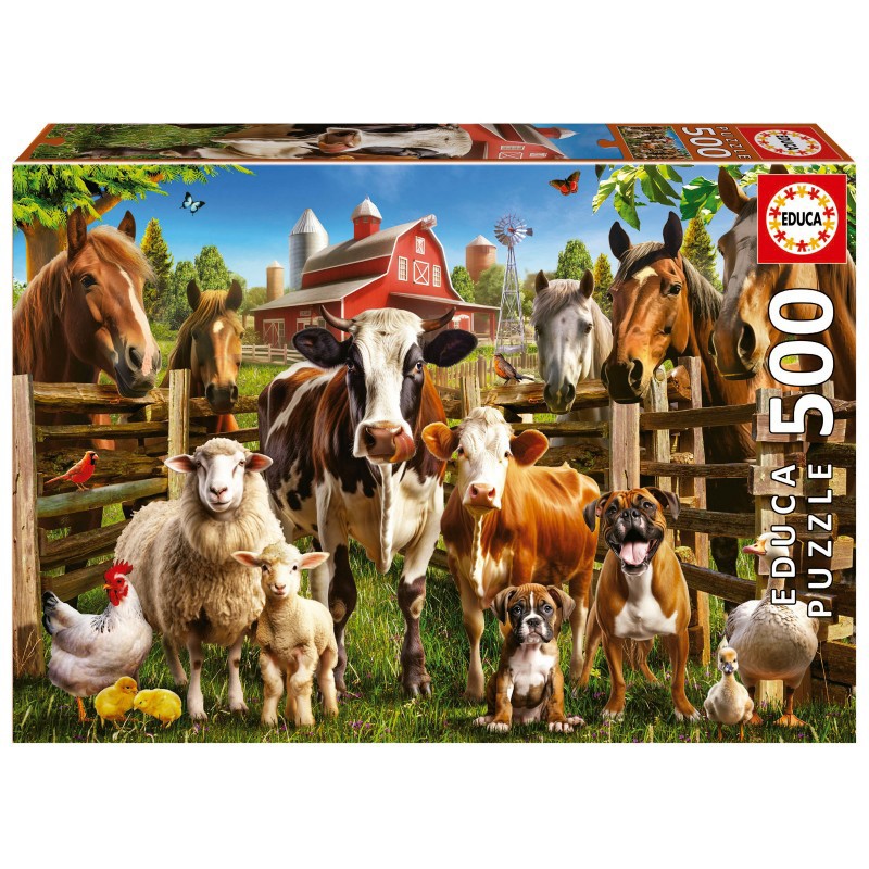PUZZLE 500P LOS TRAVIESOS DE L