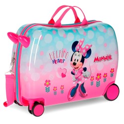 MALETA INFANTIL ABS 4R.MINNIE