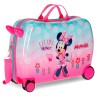 MALETA INFANTIL ABS 4R.MINNIE