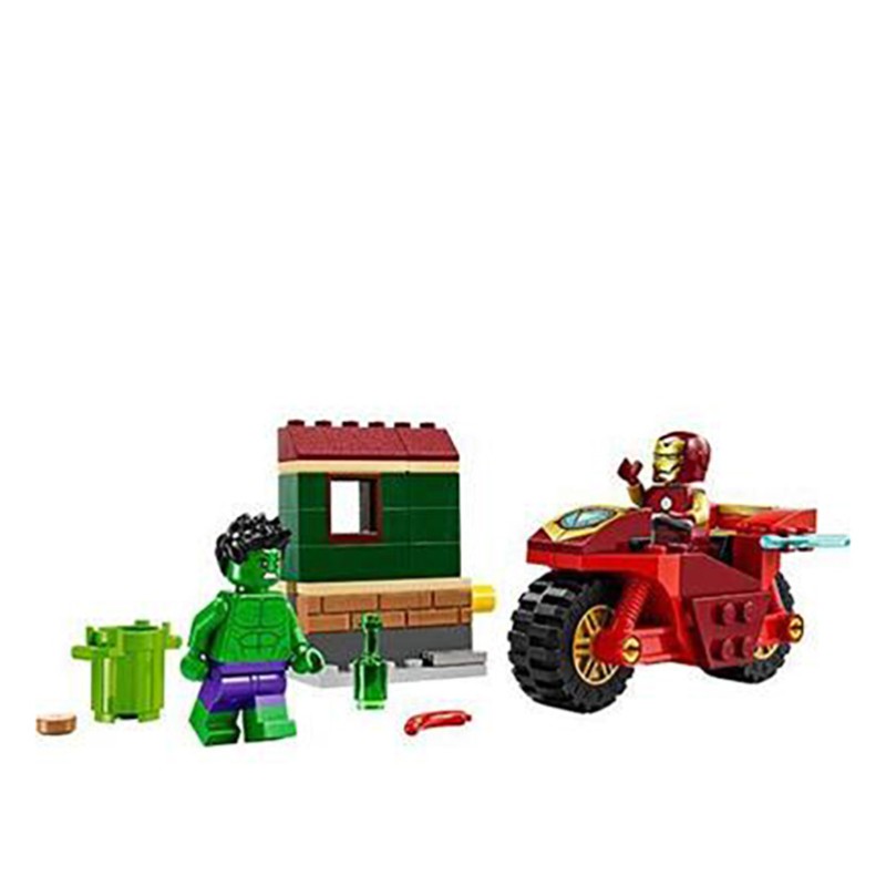 MARVEL IRON MAN WITH BIKE AND