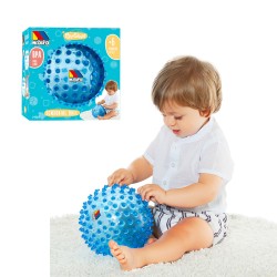 BOLA SENSORIAL 20 CM DIAMETRO AZUL