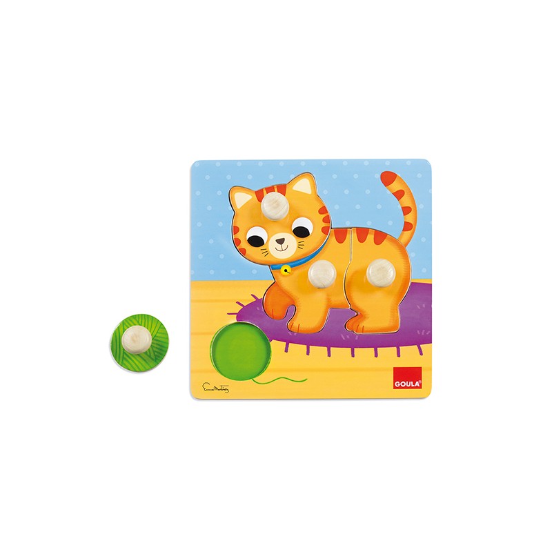 PUZZLE GATO (22X22CM)