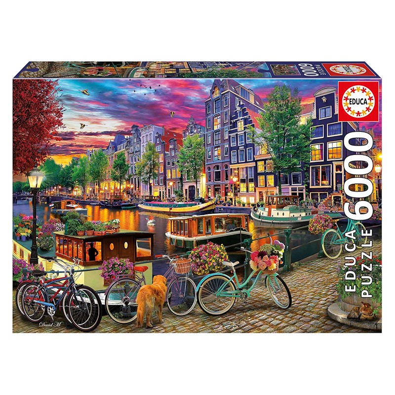 PUZZLE 6000P BICICLETAS EN AMS