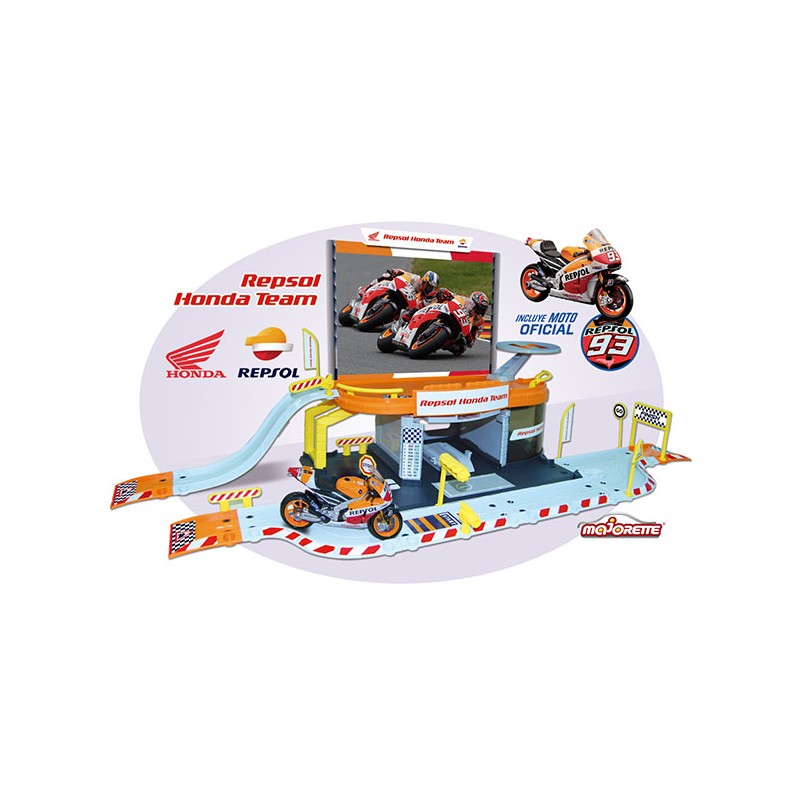 PIT STOP REPSOL HONDA CON 1 MO