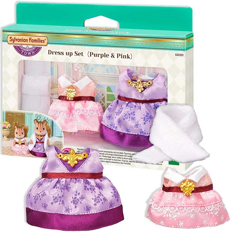 SYLVANIAN SET VESTIDOS GALA