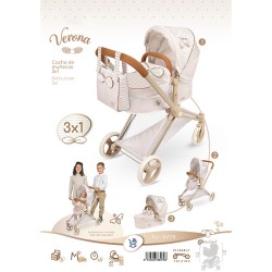VERONA COCHE DE MUÑECA 3X1 PLE