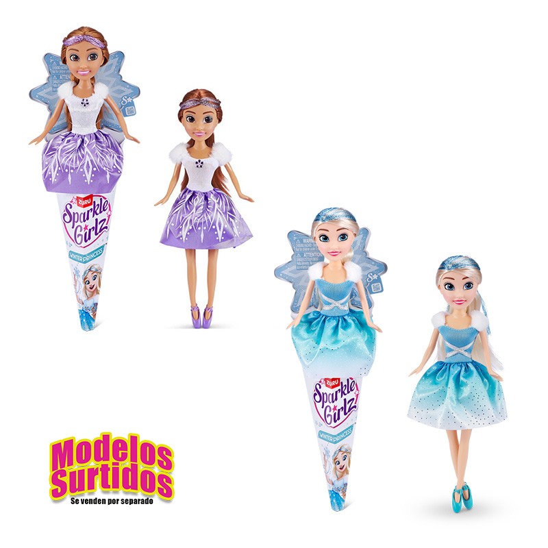 MUÑECA EN CONO 27CM PRINCESA D