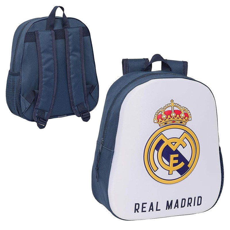 MOCHILA 3D REAL MADRID