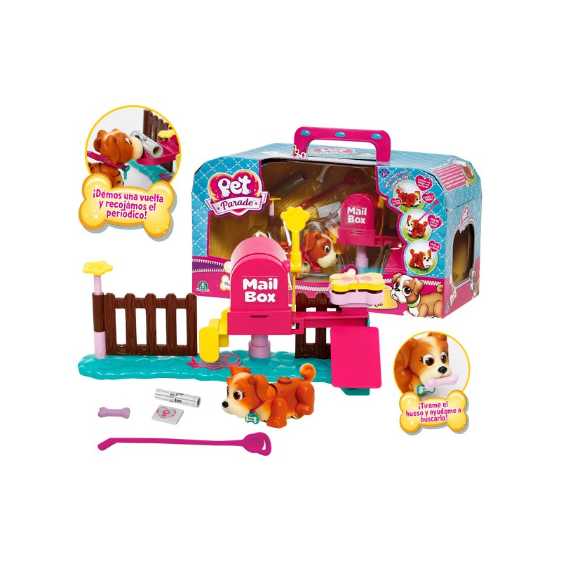 PET PARADE MAILBOX PLAYSET + 1