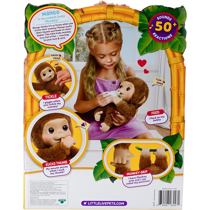 LITTLE LIVE PETS MY BABY MONKEY