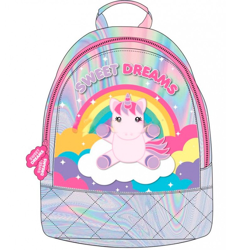 MOCHILA SWEET DREAMS PU PLATEA