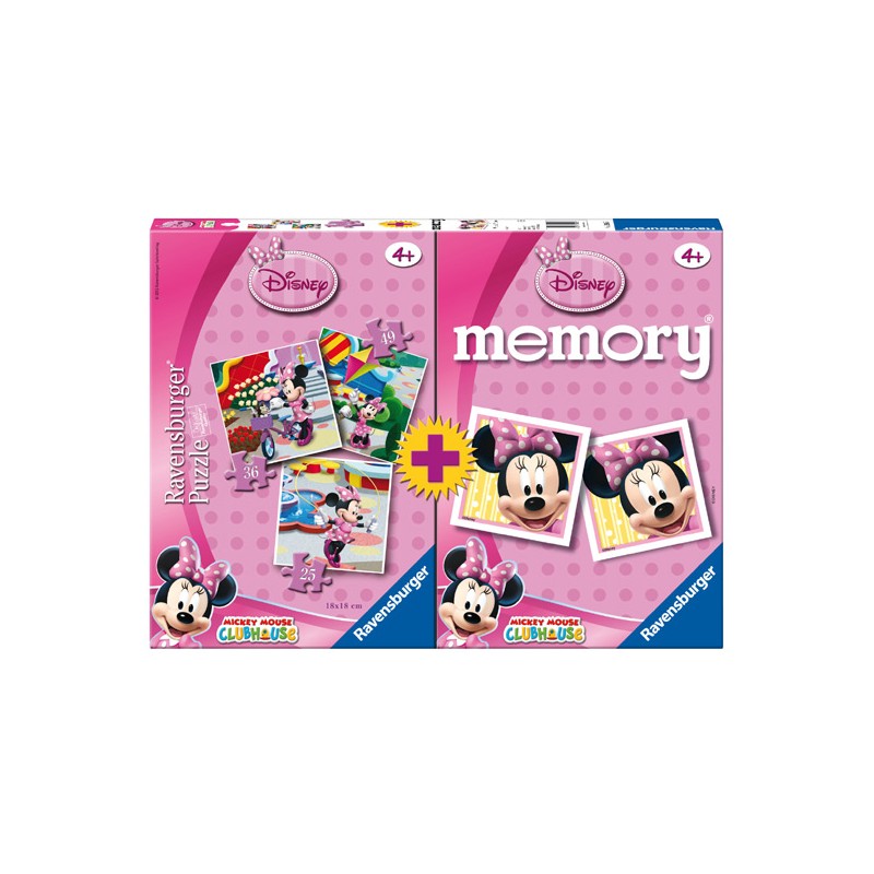 MINNIE 3 PUZZLES+MEMORY