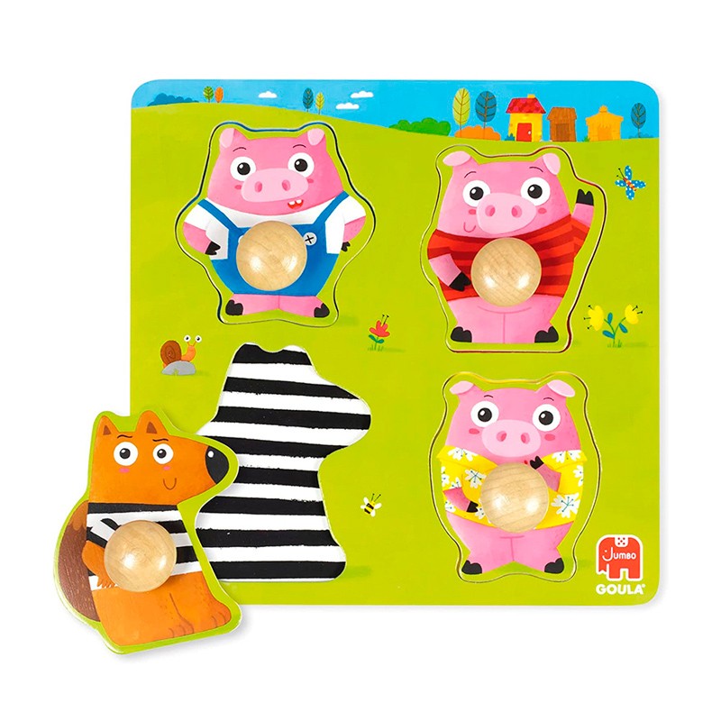GOULA PUZZLE LOS 3 CERDITOS
