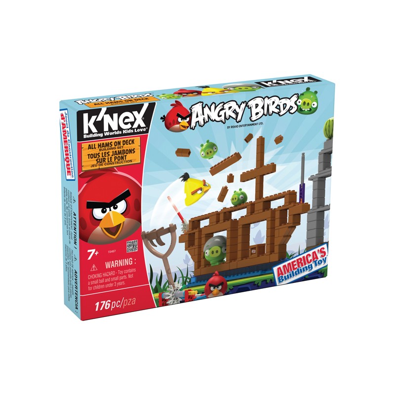 KNEX ANGRY BIRDS SET CONSTRUCC