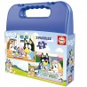 PUZZLE MALETA 2x48P BLUEY