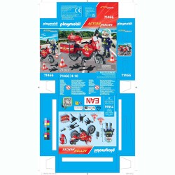 ACTION HEROES MOTO DE BOMBEROS