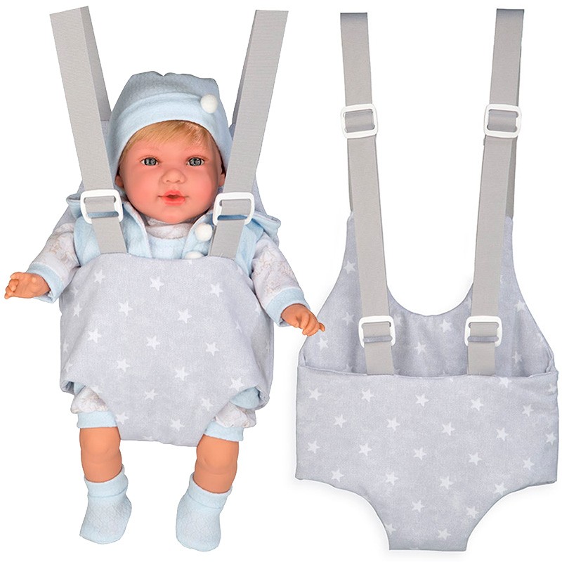 PORTABEBE REGULABLE, GRIS