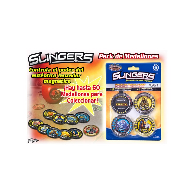 SLINGERS MEDALLONES