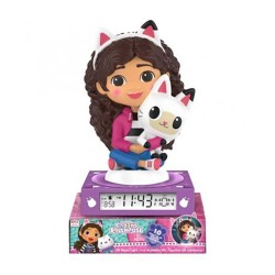 LAMPARA 3D CON DESPERTADOR Y F