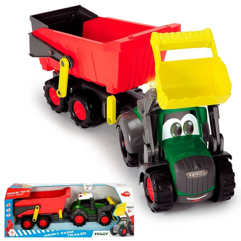 HAPPY SERIES TRACTOR CON REMOL
